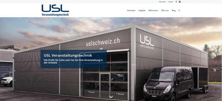 USL Webseite USL Webseite