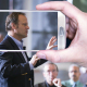 Videoaufnahme mit dem Smartphone bei einer Konferenz