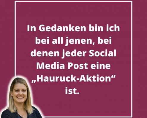 Social Media Post Hauruck