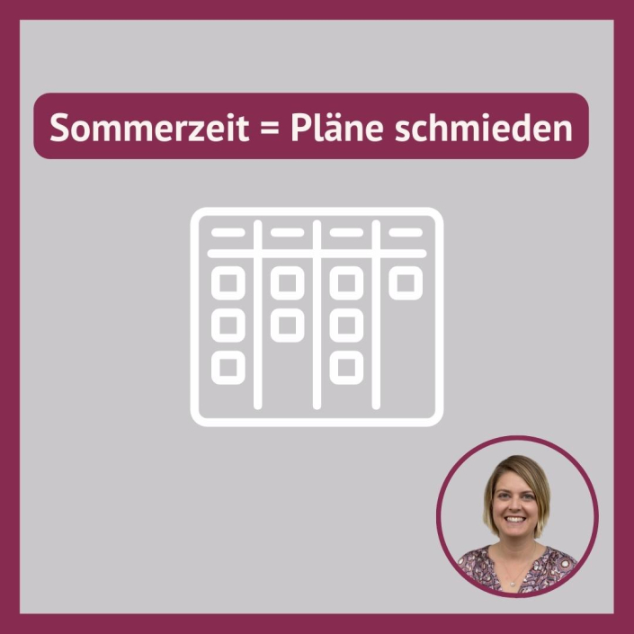 Sommerzeit = Planen
