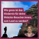 Hindernisse auf einer Website