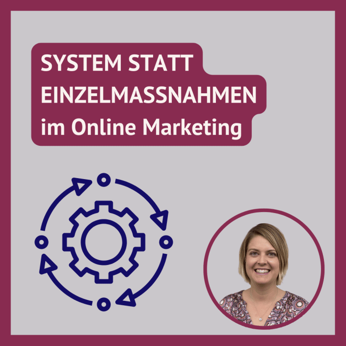 System statt Einzelmassnahmen System statt Einzelmassnahmen