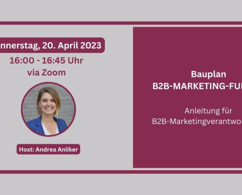 Webinar: Bauplan B2B-Marketing-Funnel