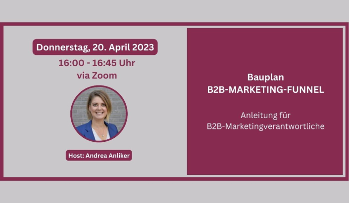 Webinar: Bauplan B2B-Marketing-Funnel Webinar: Bauplan B2B-Marketing-Funnel